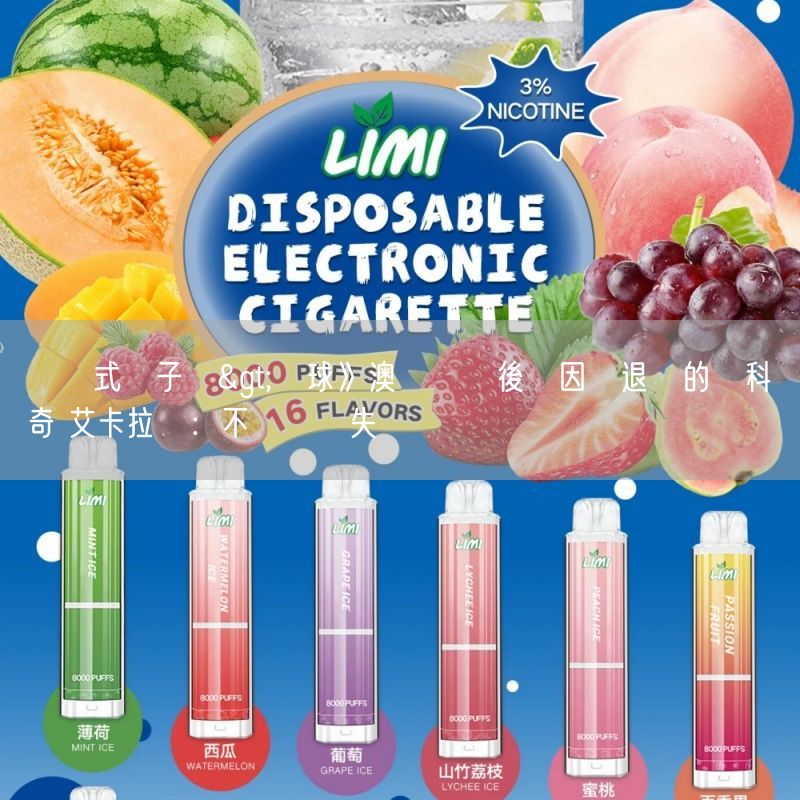 拋棄式電子煙>網球》澳網輸給後來因傷退賽的喬科維奇 艾卡拉茲：不認為錯失機會